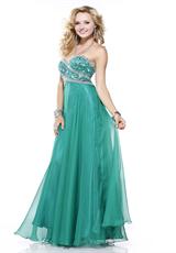 2012 Scala Prom Dresses Q17076.  Available in Emerald, Red, Royal, White